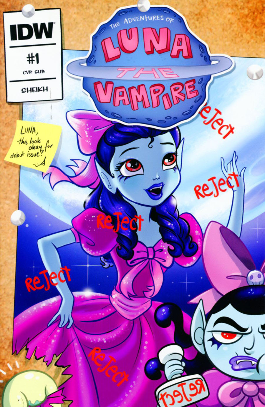Luna The Vampire #1 Cover B Variant Amy Mebberson Subscription Cover