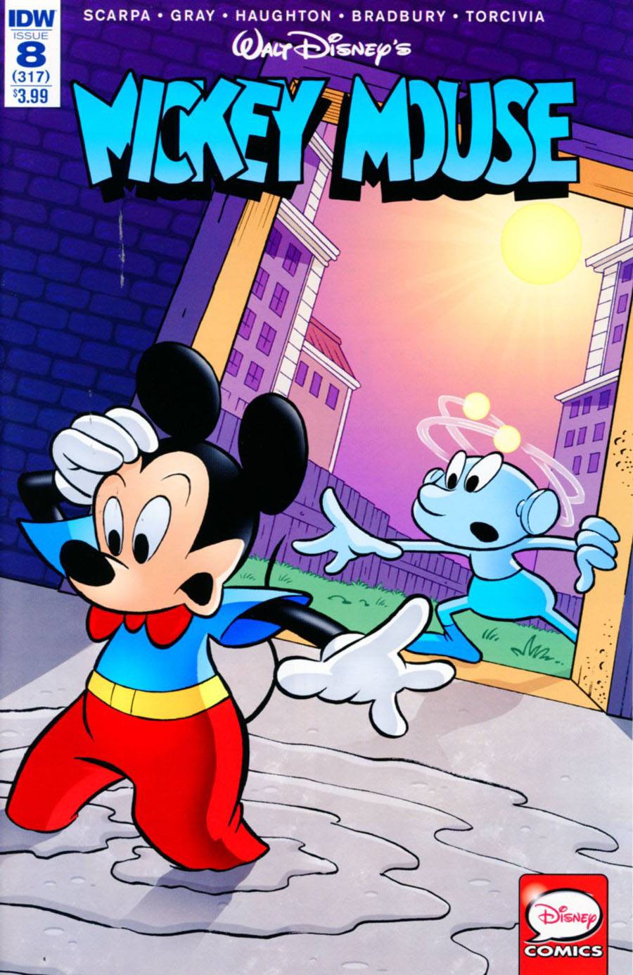 Mickey Mouse Vol 2 #8 Cover A Regular Andrea Casty Castellan Cover