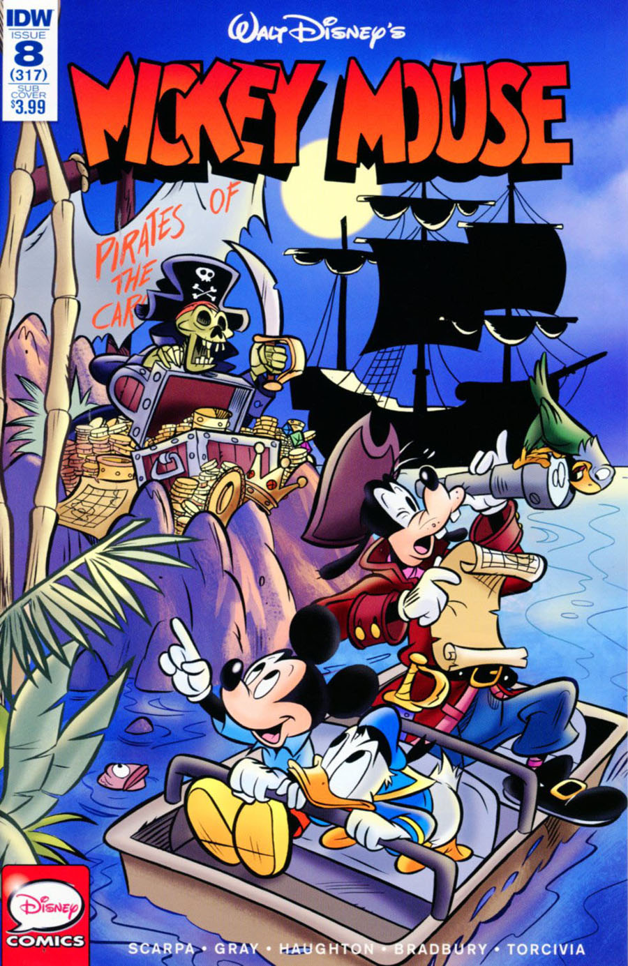 Mickey Mouse Vol 2 #8 Cover B Variant Fabrizio Petrossi Subscription Cover