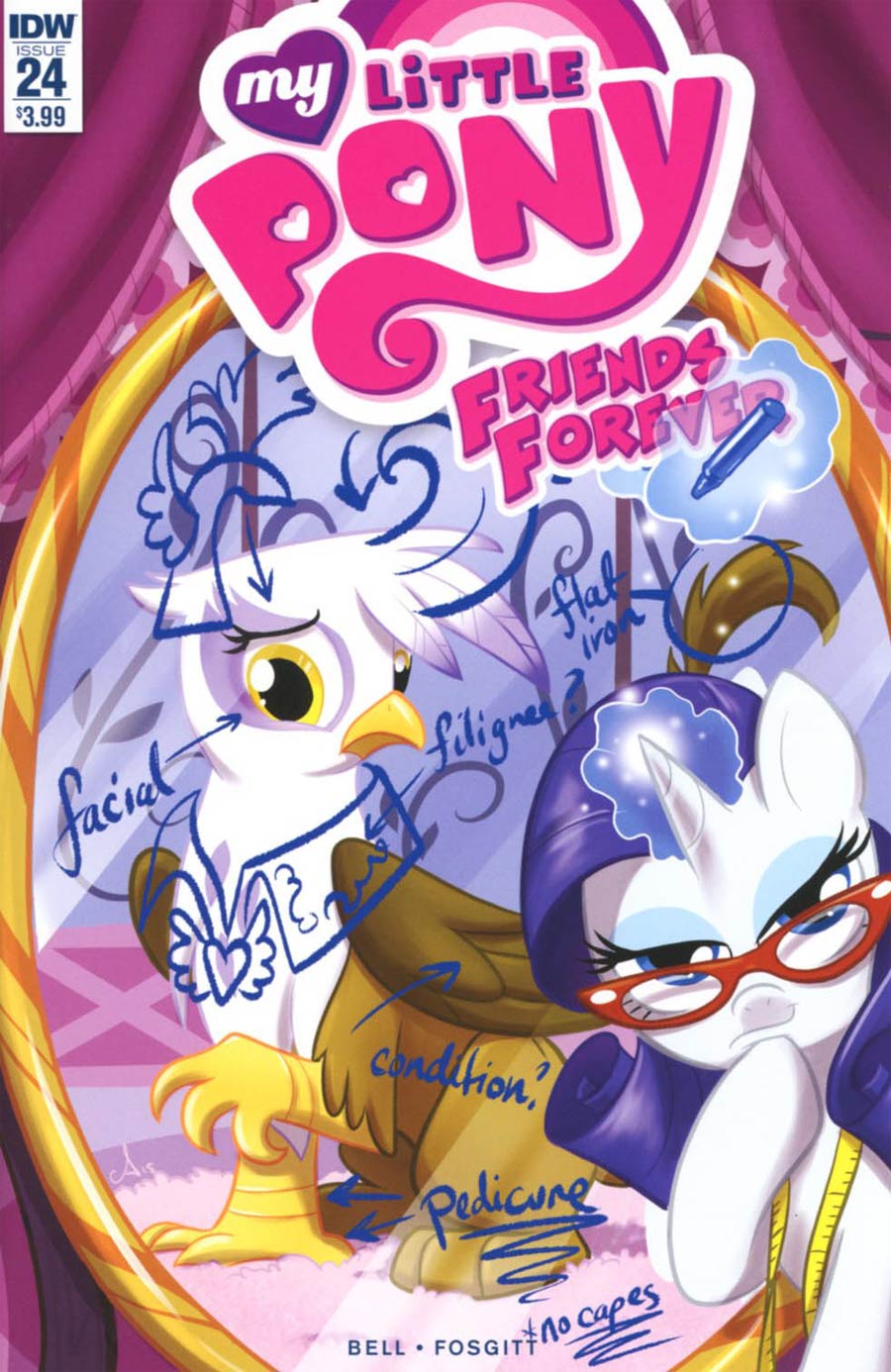 My Little Pony Friends Forever #24 Cover A Regular Amy Mebberson Cover