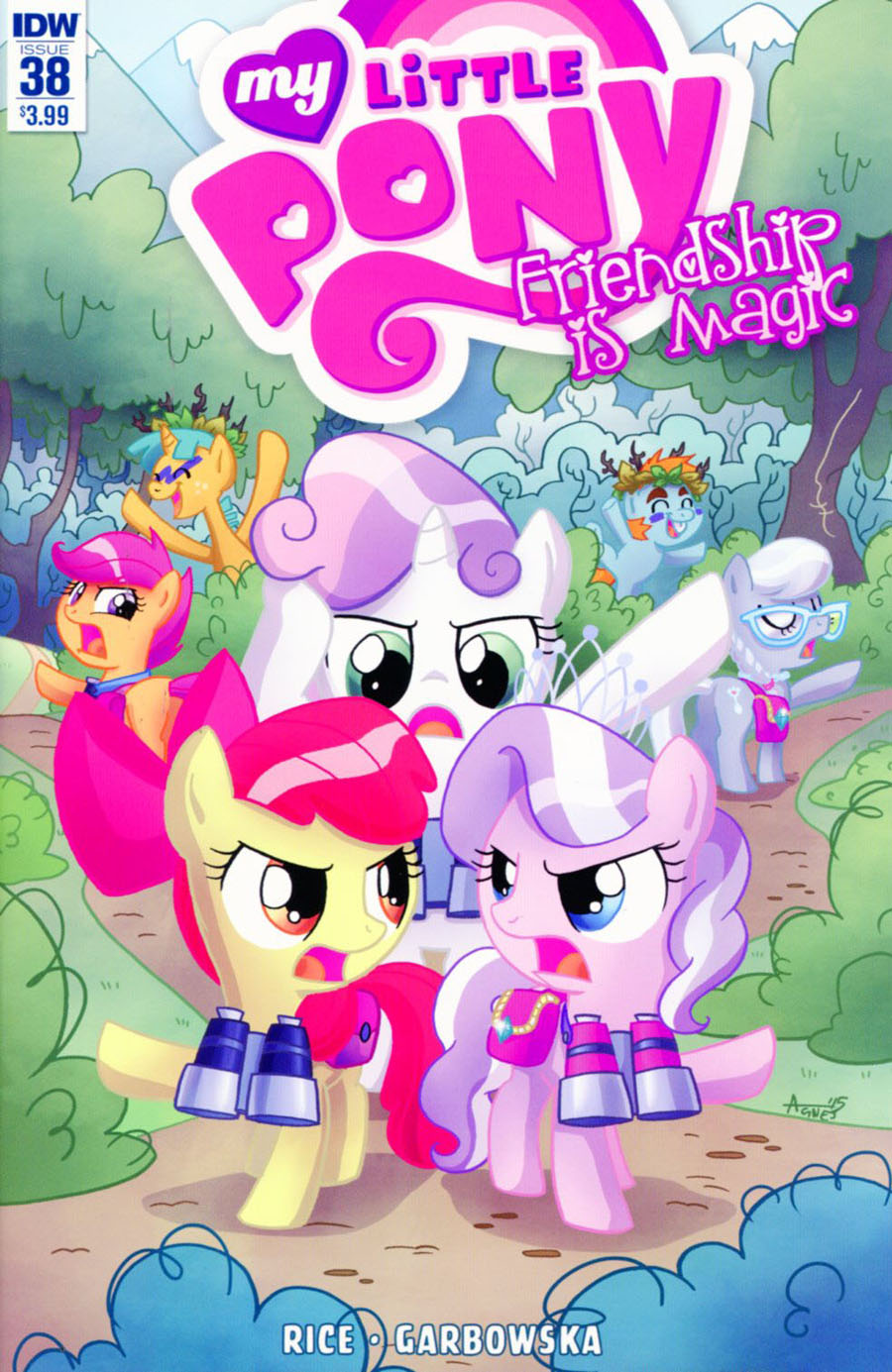 My Little Pony Friendship Is Magic #38 Cover A Regular Agnes Garbowska Cover