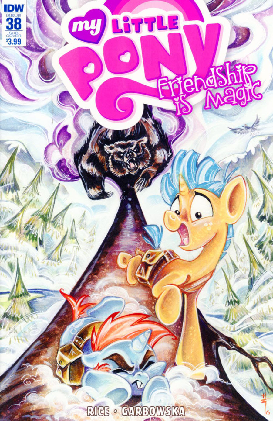 My Little Pony Friendship Is Magic #38 Cover B Variant Sara Richard Subscription Cover