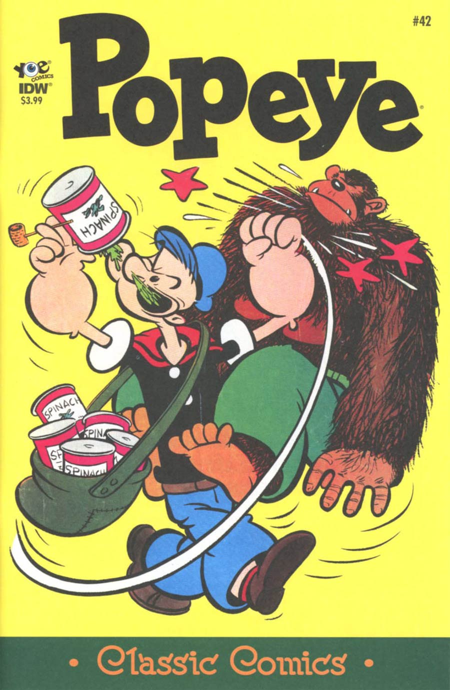 Classic Popeye #42 Cover A Regular Bud Sagendorf Cover