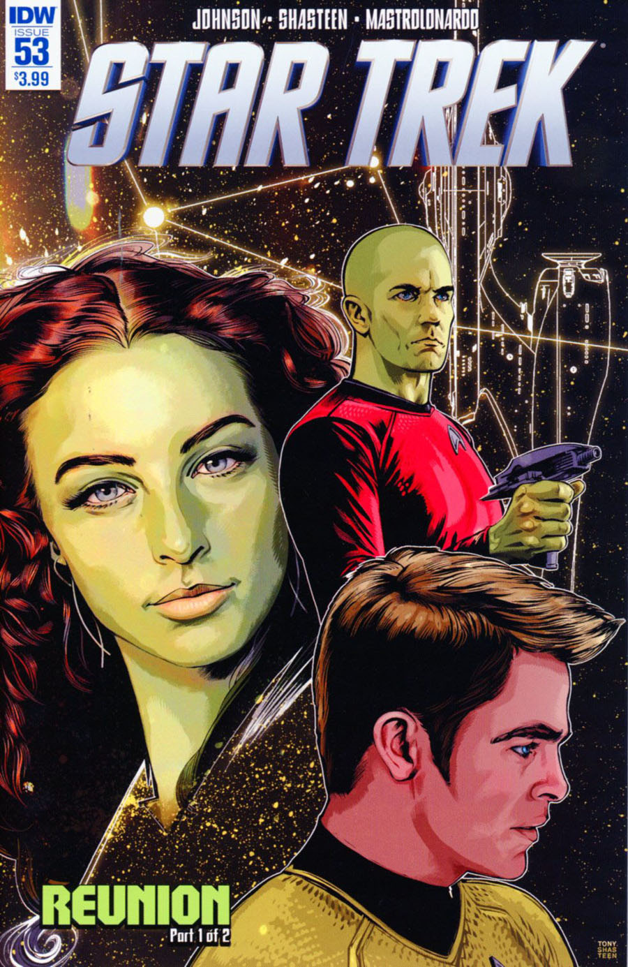 Star Trek (IDW) #53 Cover A Regular Tony Shasteen Cover