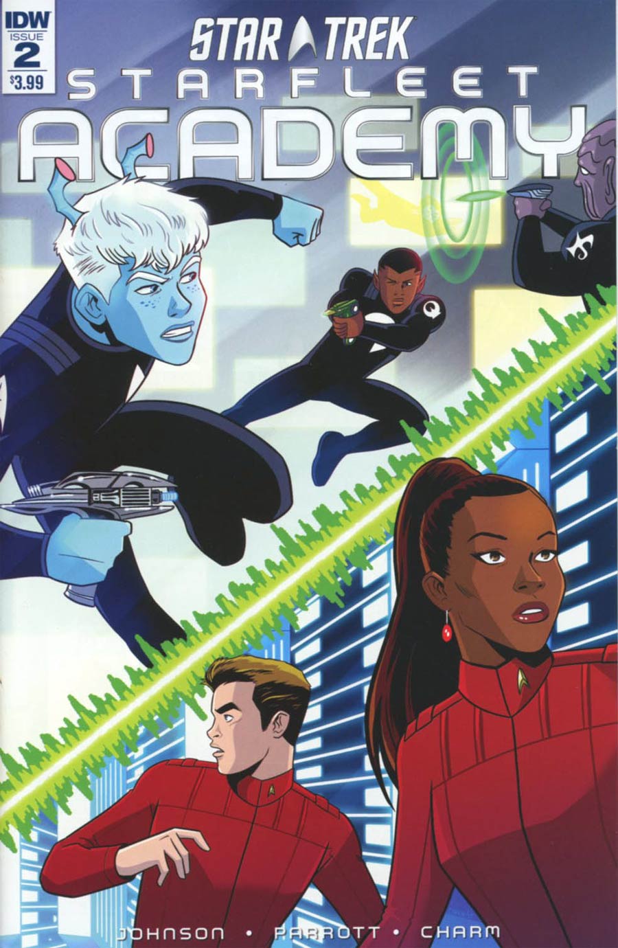 Star Trek Starfleet Academy (IDW) #2 Cover A Regular Derek Charm Cover