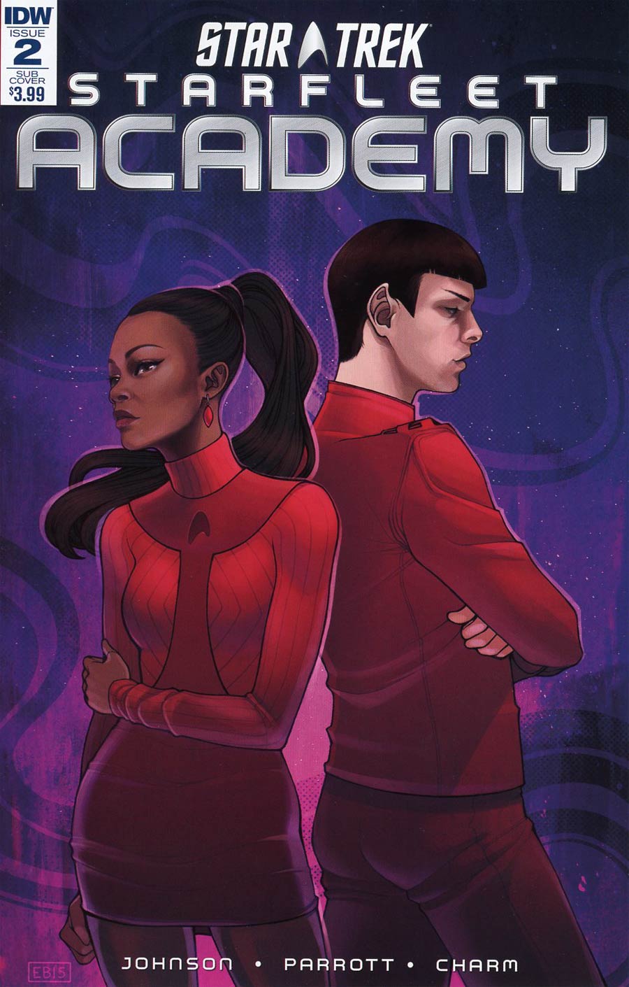 Star Trek Starfleet Academy (IDW) #2 Cover B Variant Elizabeth Beals Subscription Cover