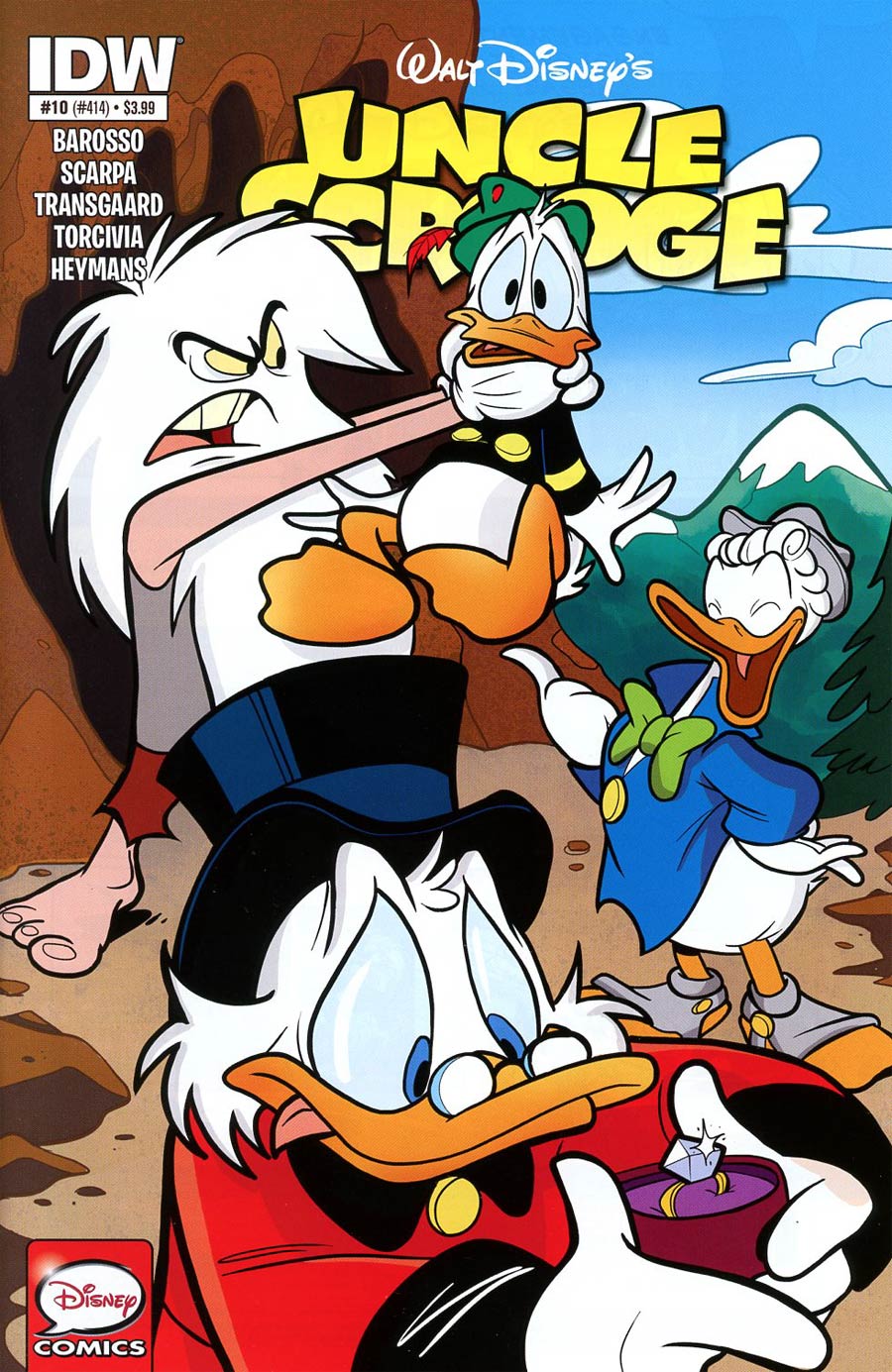 Uncle Scrooge Vol 2 #10 Cover A Regular Dave Alvarez Cover
