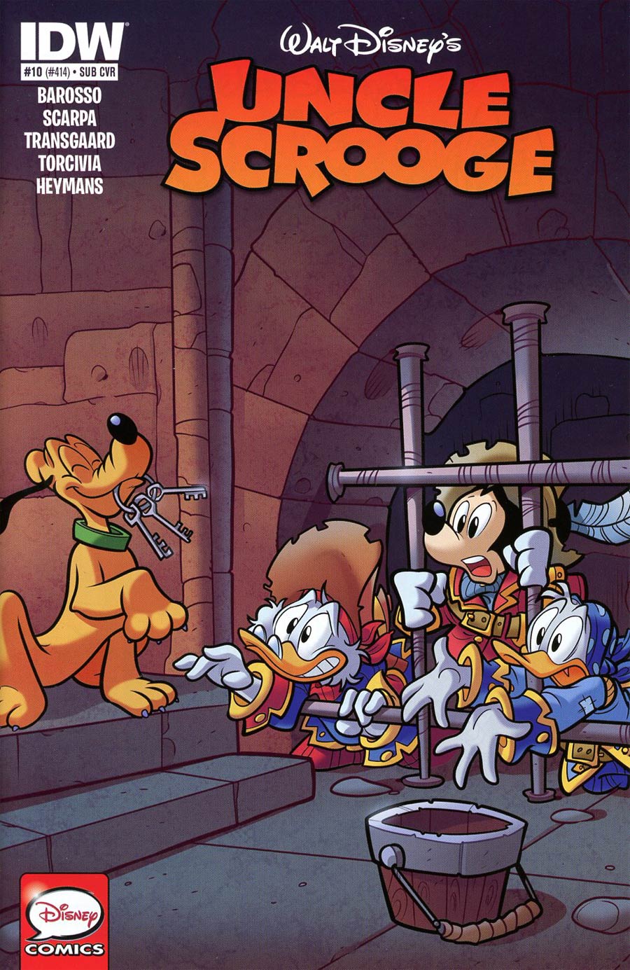 Uncle Scrooge Vol 2 #10 Cover B Variant Massimo Asaro Subscription Cover