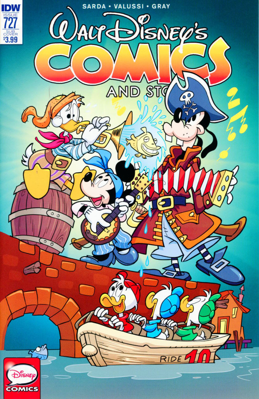 Walt Disneys Comics & Stories #727 Cover B Variant Marco Gervasio Subscription Cover