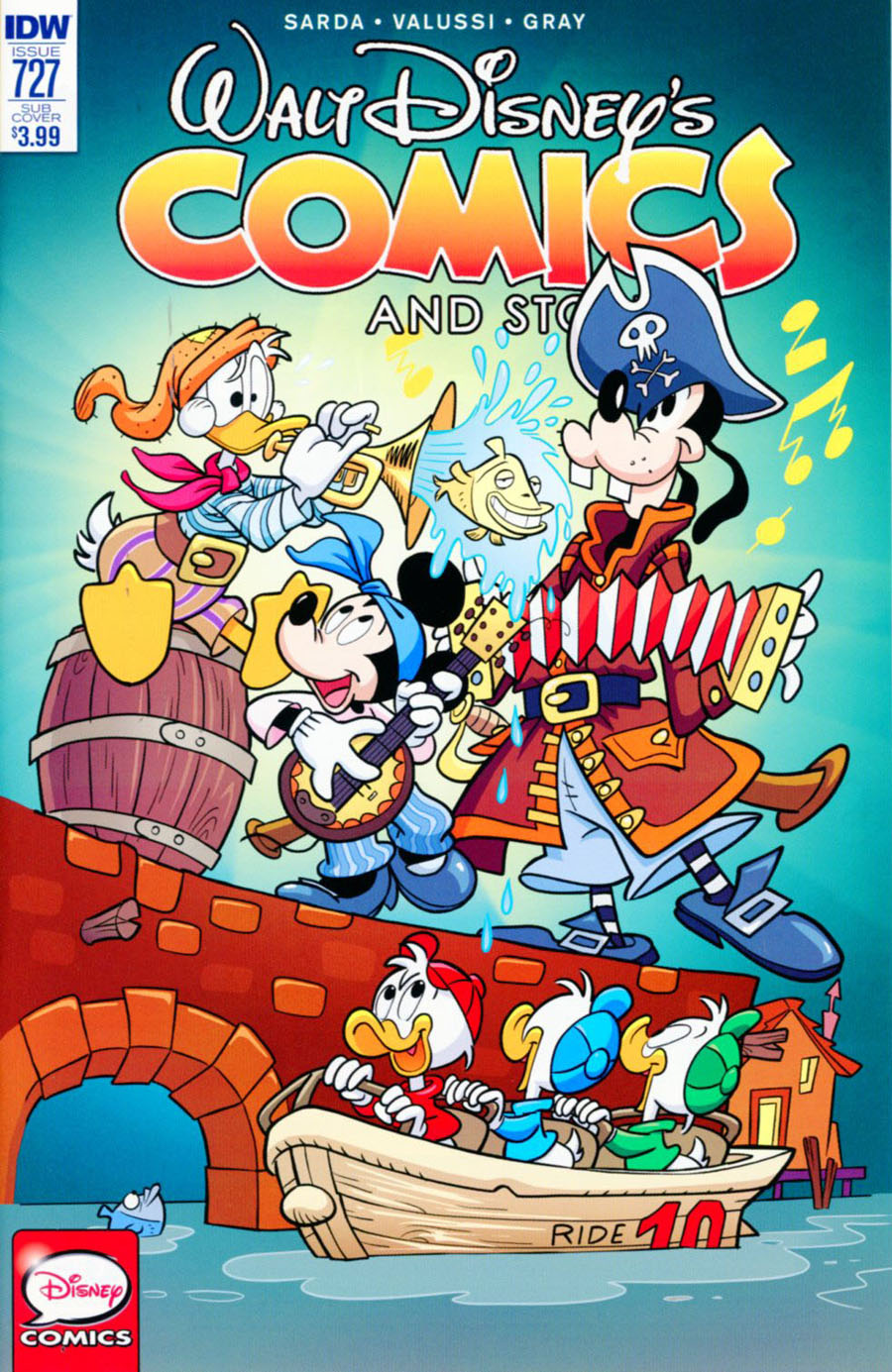 Walt Disneys Comics & Stories #727 Cover B Variant Marco Gervasio Subscription Cover