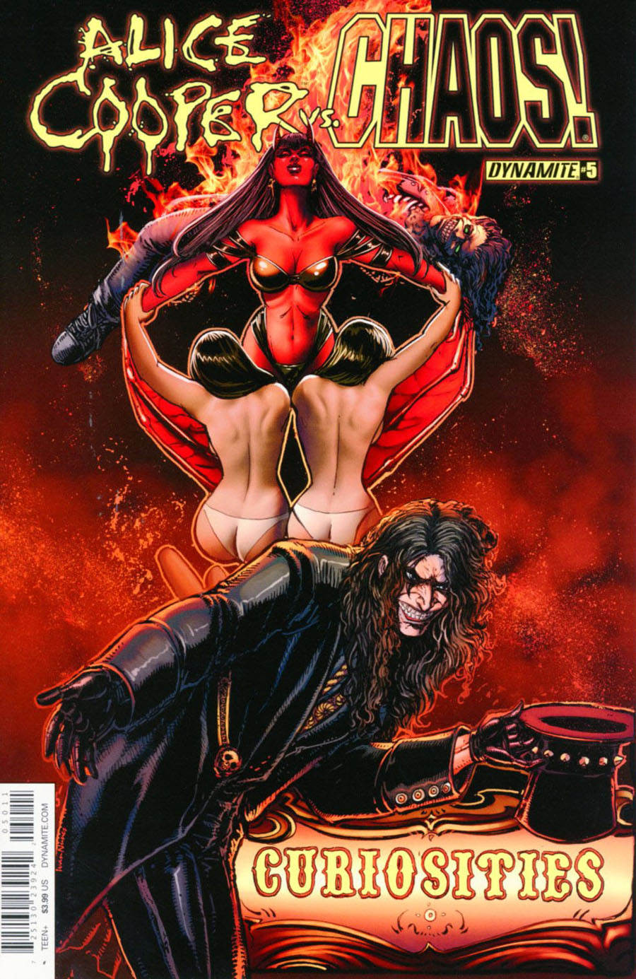 Alice Cooper vs Chaos #5 Cover A Regular Joyce Chin Cover