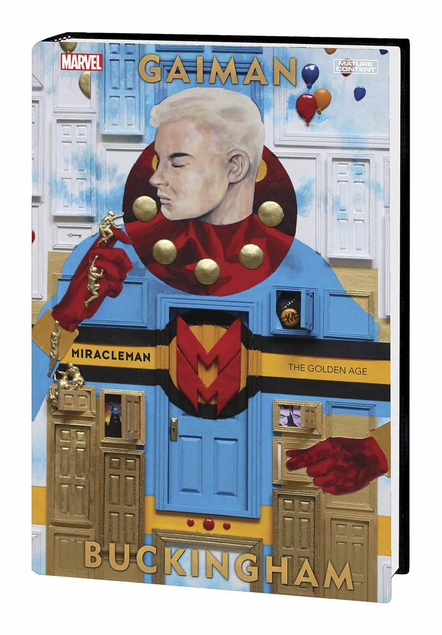 Miracleman By Gaiman & Buckingham Book 1 Golden Age HC Book Market Mark Buckingham Cover