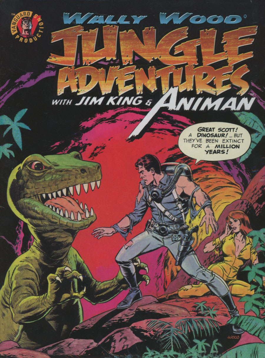 Wally Wood Jungle Adventures With Jim King & Animan HC Deluxe Slipcased Edition
