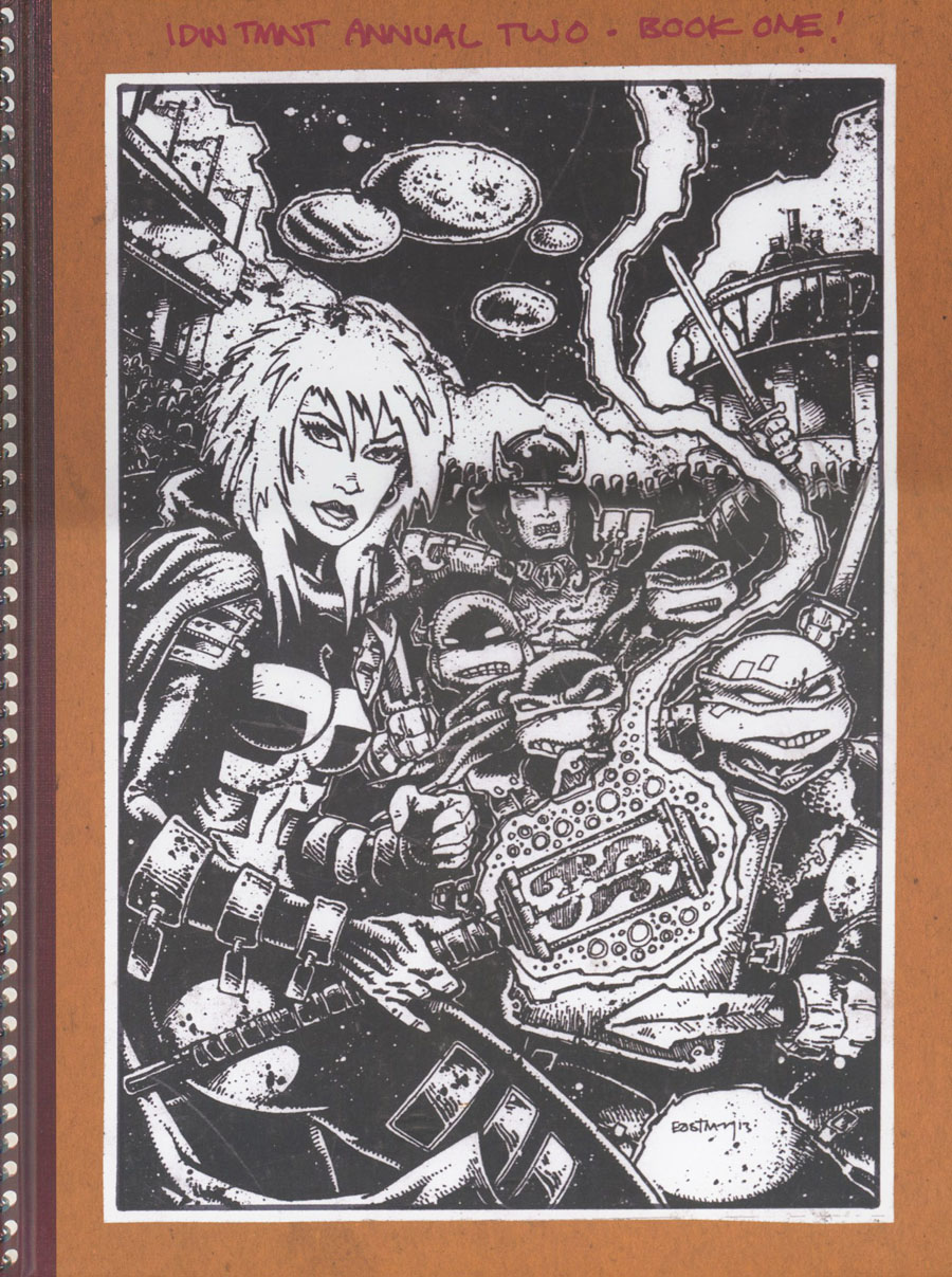Teenage Mutant Ninja Turtles Kevin Eastman Notebook Series Annual 2014 HC