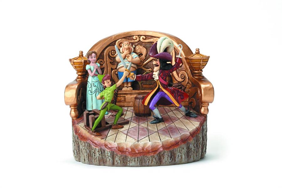 Disney Traditions Peter Pan Carved By Heart Figurine