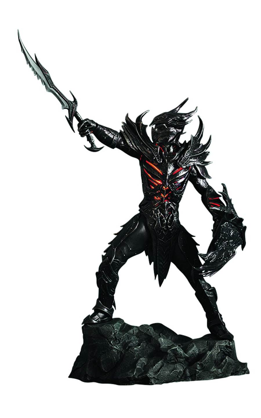 Elder Scrolls V Daedric Armor Statue