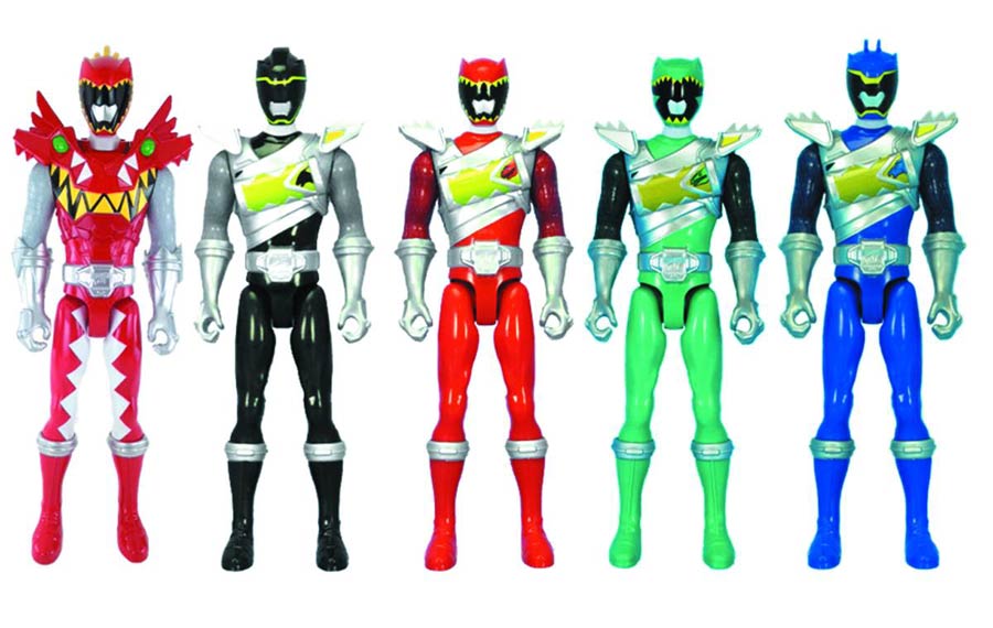 Power Rangers Dino Super Charge 12-Inch Action Figure With Accessory Assortment Case