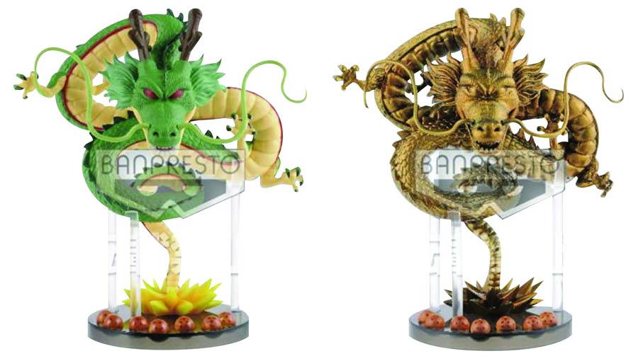 Dragon Ball Super Mega World Collectible Figure Shenron Set Assortment Case