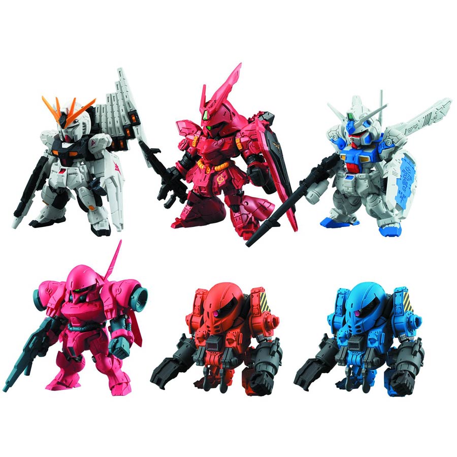 FW Gundam Converge #01 - Box Of 10 Figures