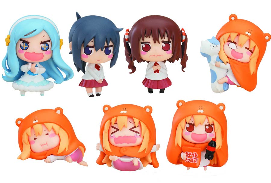 Himouto Umaru-Chan Trading Figure 8-Piece Assortment Case