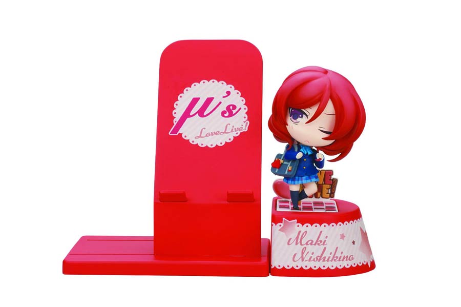 Love Live Figure With Smartphone Stand - Maki Nishikino