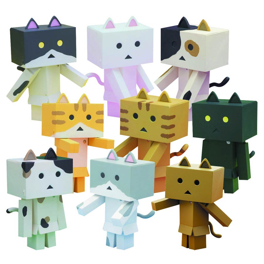Nyanboard Figure Collection Blind Mystery Box 10-Piece Display