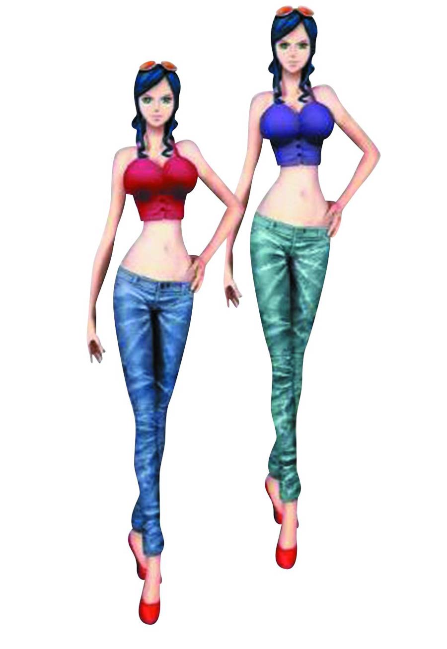 One Piece Master Stars Piece Jeans Freaks Nico Figure Assortment Case