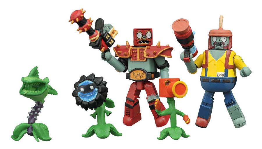 Plants vs Zombies Garden Warfare Minimates Series 2 Box Set