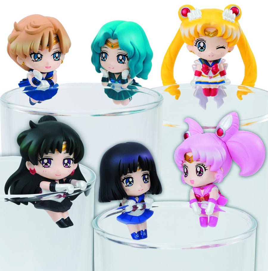 Sailor Moon Ochatomo Cosmic Heart Cafe Mini Figure Blind Mystery Box 8-Piece Display