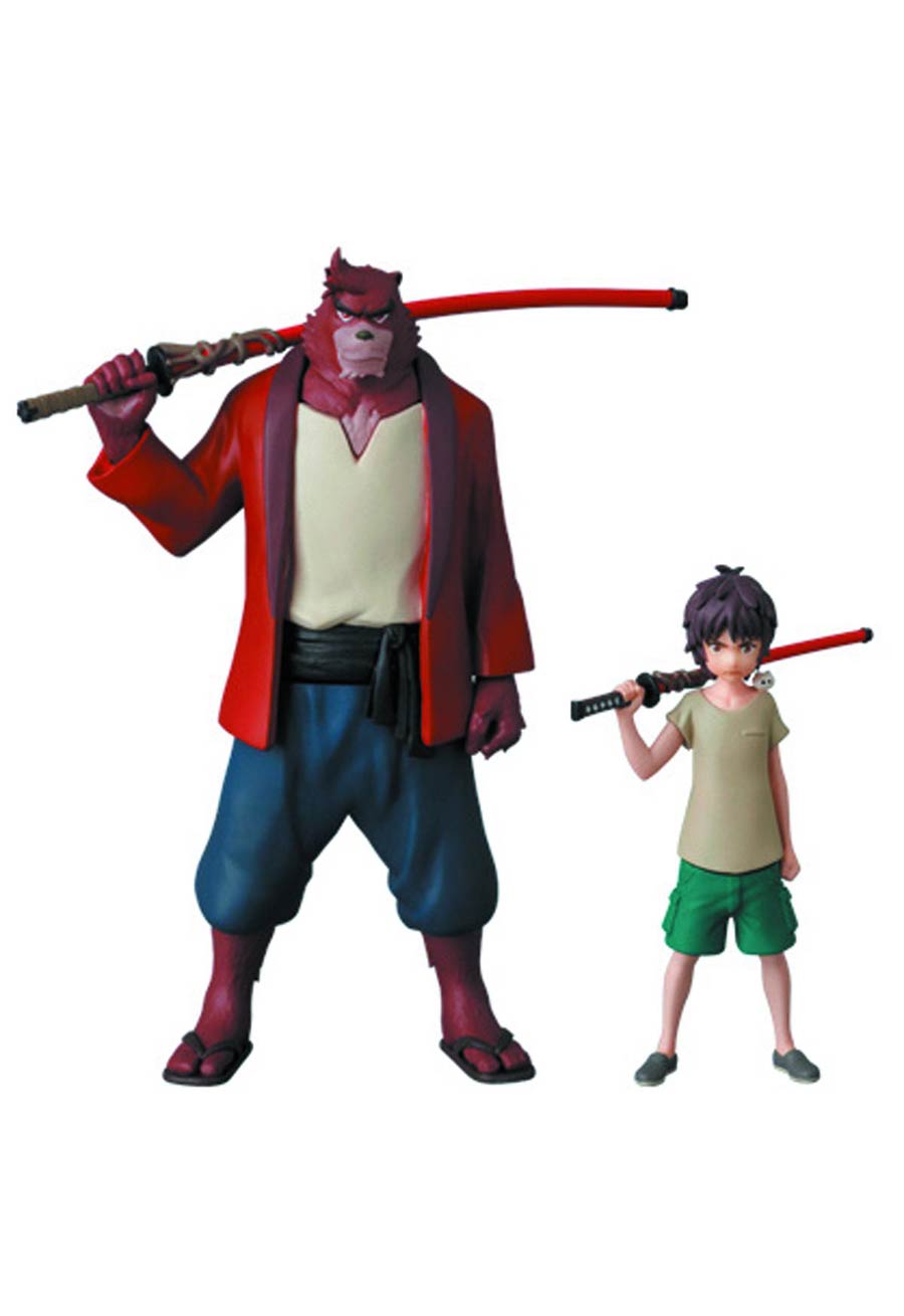 Boy And The Beast Kumatetsu & Kyuta Ultra Detail Figure Action Figure