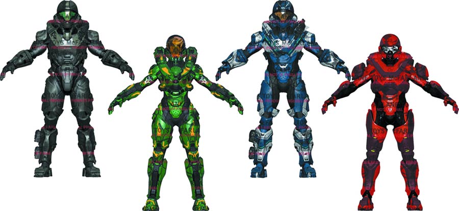 Halo 5 Guardians Series 2 Action Figure Assortment Case