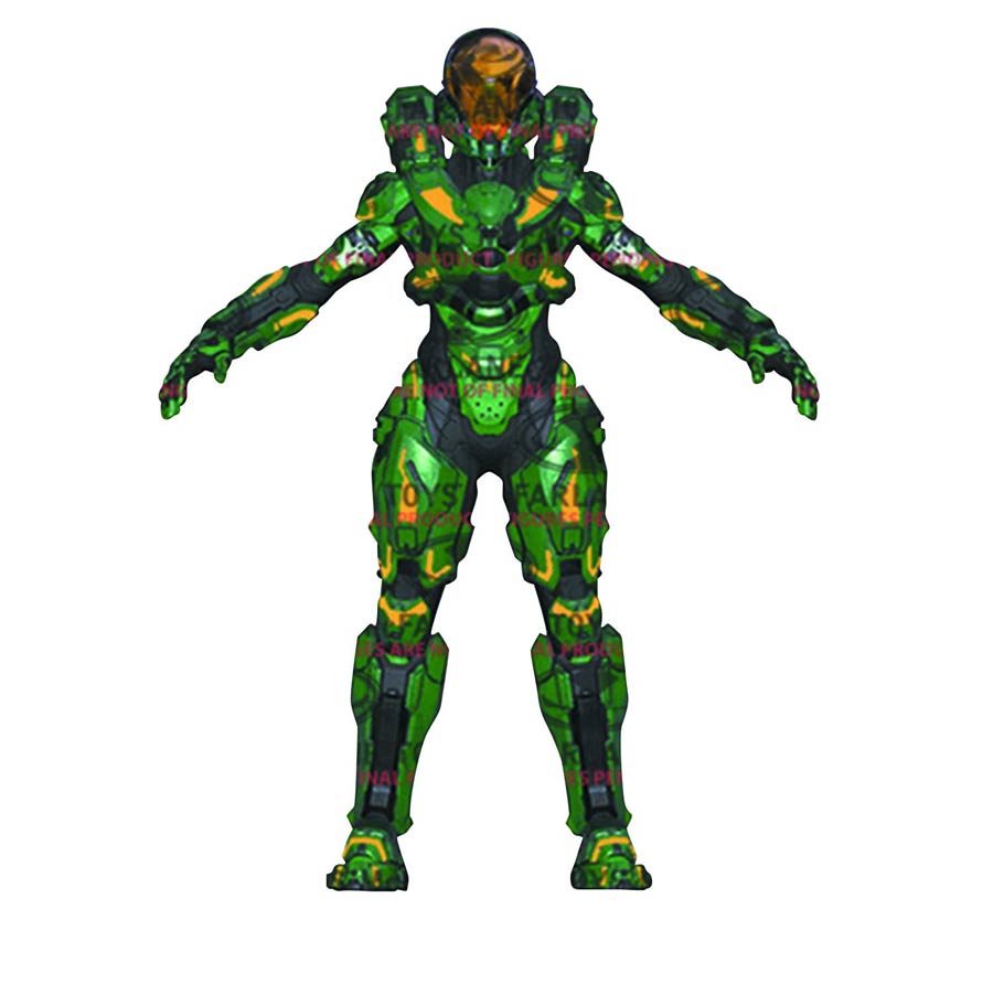 Halo 5 Guardians Series 2 Spartan Hermes Action Figure Case