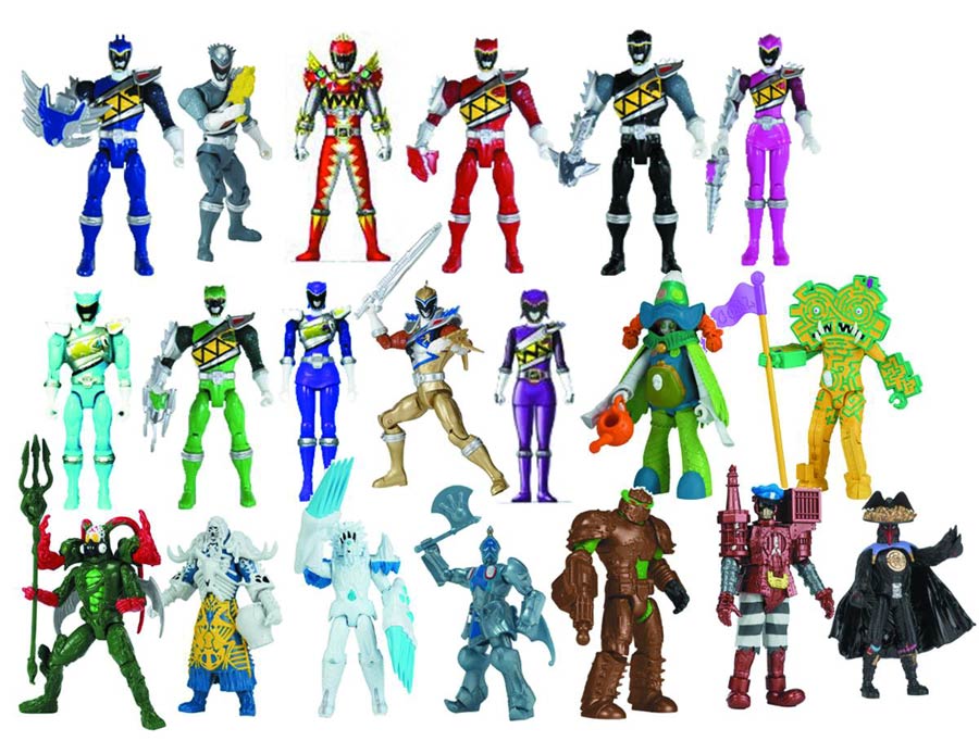 Power Rangers Dino Super Charge 5-Inch Action Hero Action Figure Assortment Case
