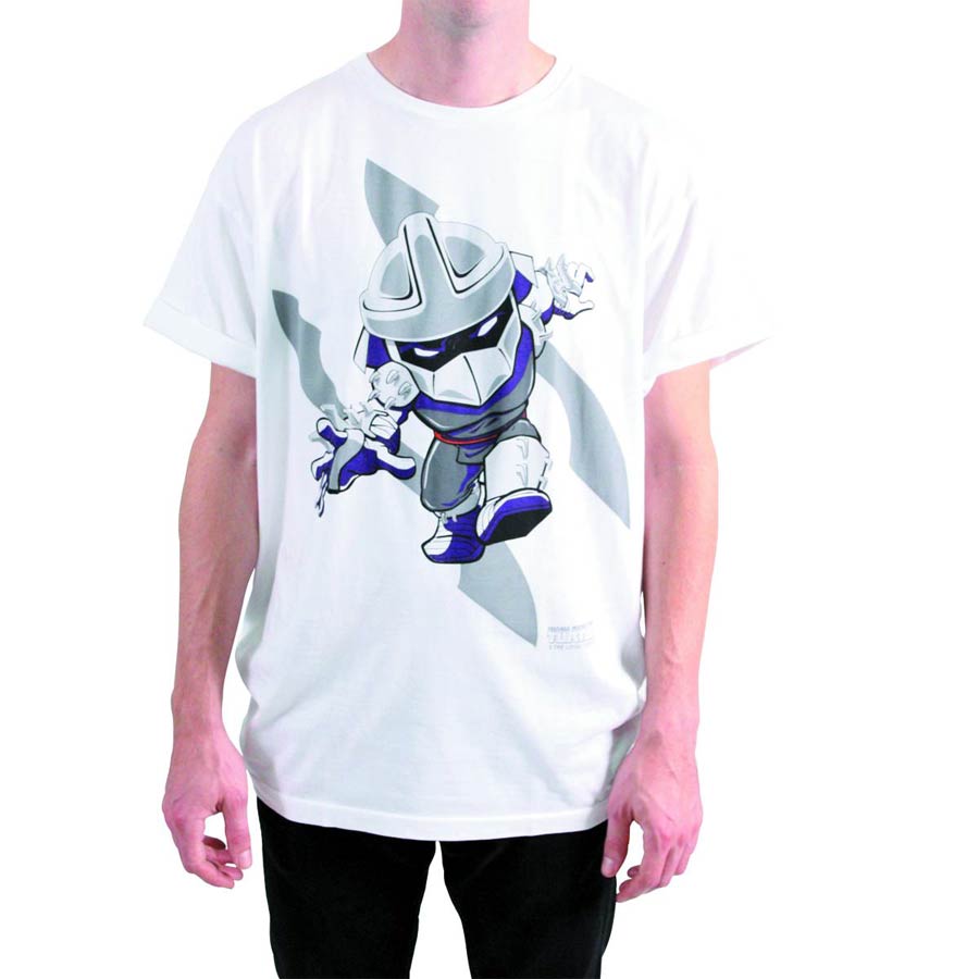 The Loyal Subjects x Teenage Mutant Ninja Turtles Shredder White T-Shirt Large
