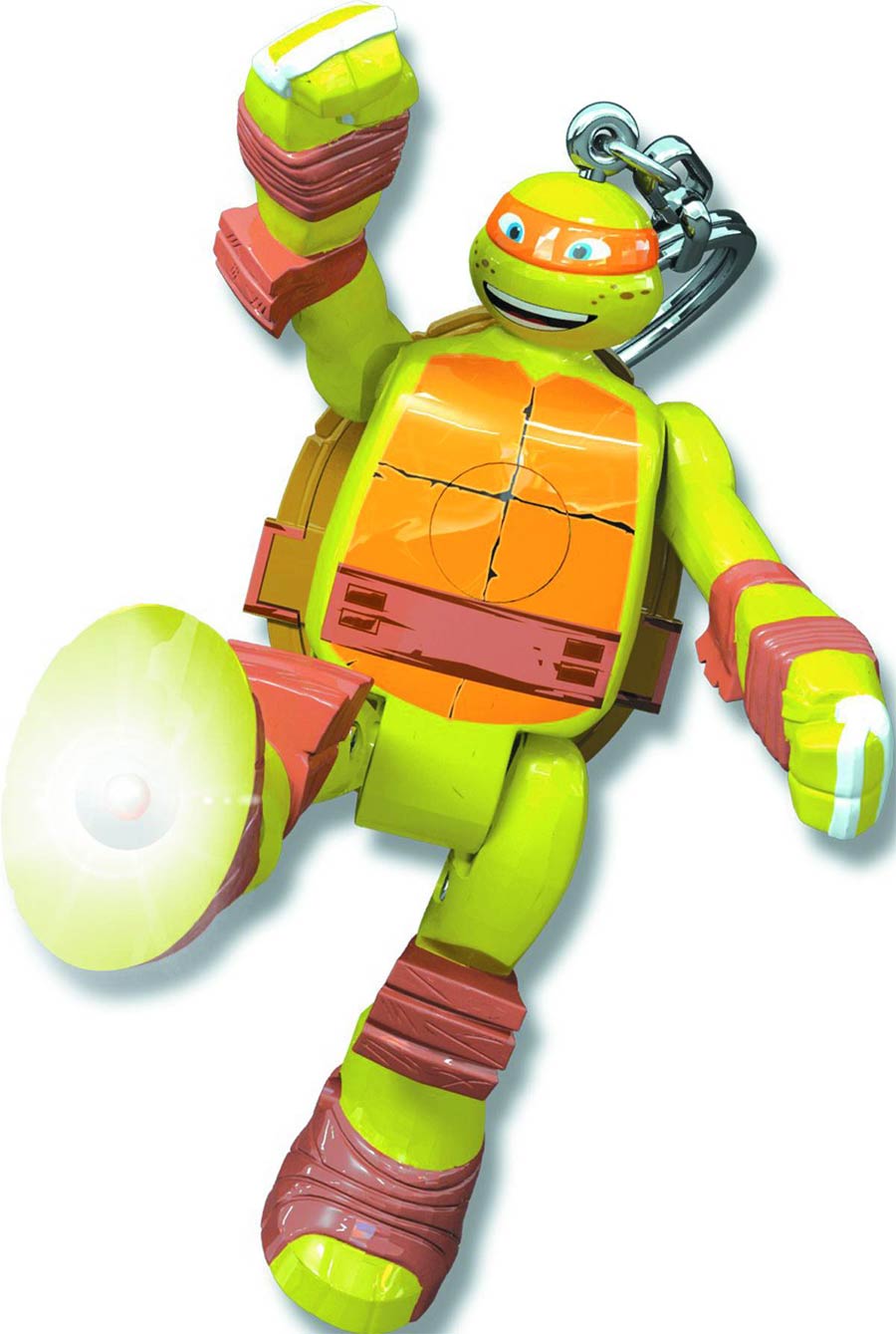 Lego Teenage Mutant Ninja Turtles Keychain LED Lite - Michelangelo