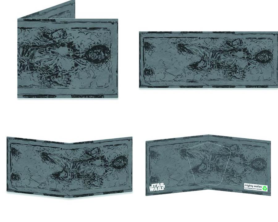 Star Wars Previews Exclusive Mighty Wallet - Han Solo In Carbonite