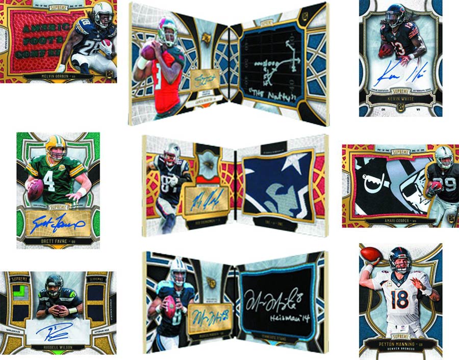 Topps 2015 Supreme Football Trading Cards Box