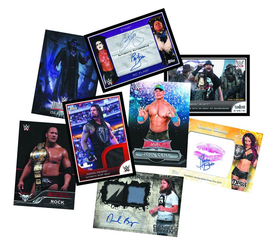 Topps 2016 WWE Road To Wrestlemania Trading Cards Box