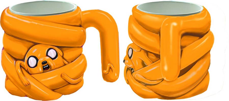 Adventure Time Molded Mug - Jake Stretch