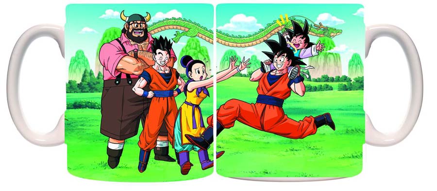 Dragon Ball Z Family Embossed Mug