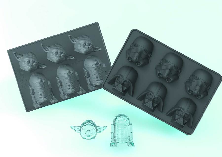 Star Wars Darth Vader Yoda 2-Pack Ice Cube Tray