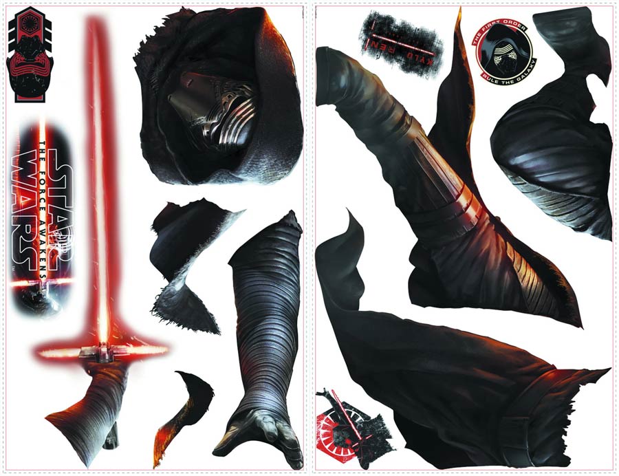 Star Wars Episode VII The Awakens Wall Decal - Kylo Ren Giant