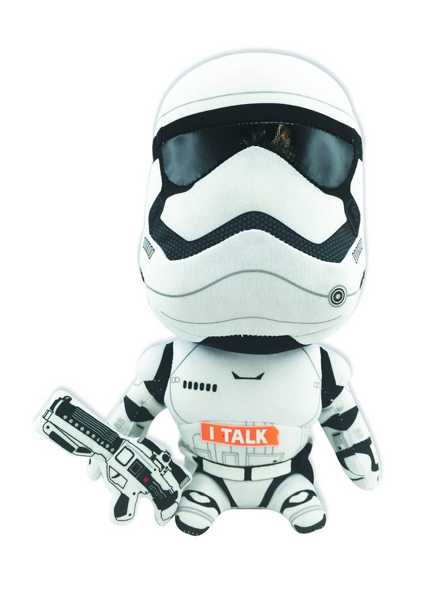 Star Wars Episode VII The Force Awakens Medium Talking Plush - Stormtrooper