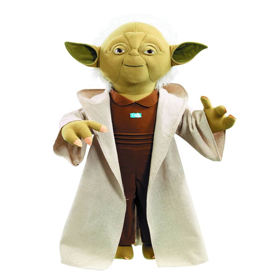 Star Wars Mega-Poseable Talking Plush - Yoda