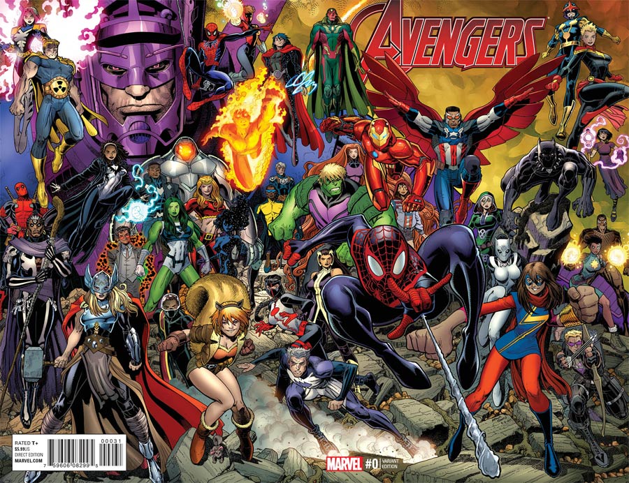 Avengers Vol 6 #0 By Arthur Adams Vinyl Poster