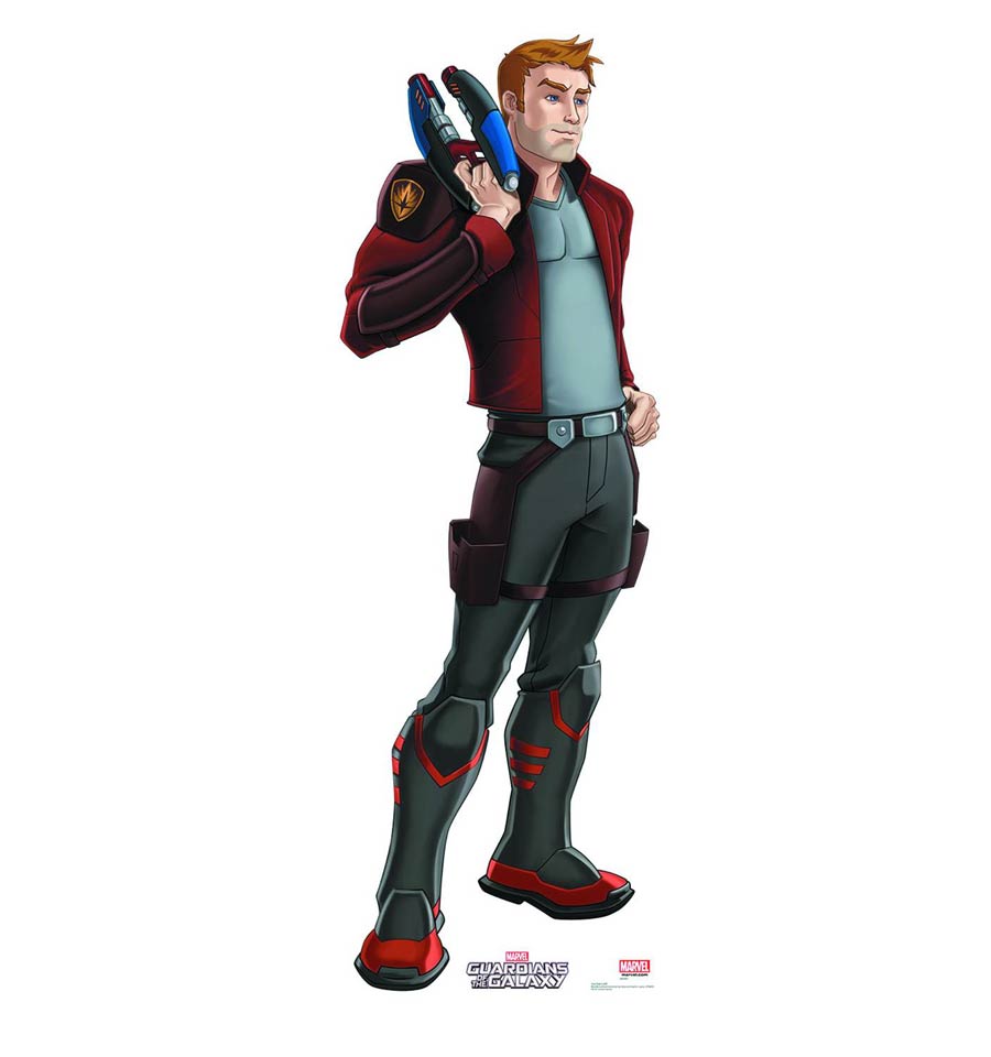 Guardians Of The Galaxy Animated Life-Size Stand-Up - Star-Lord