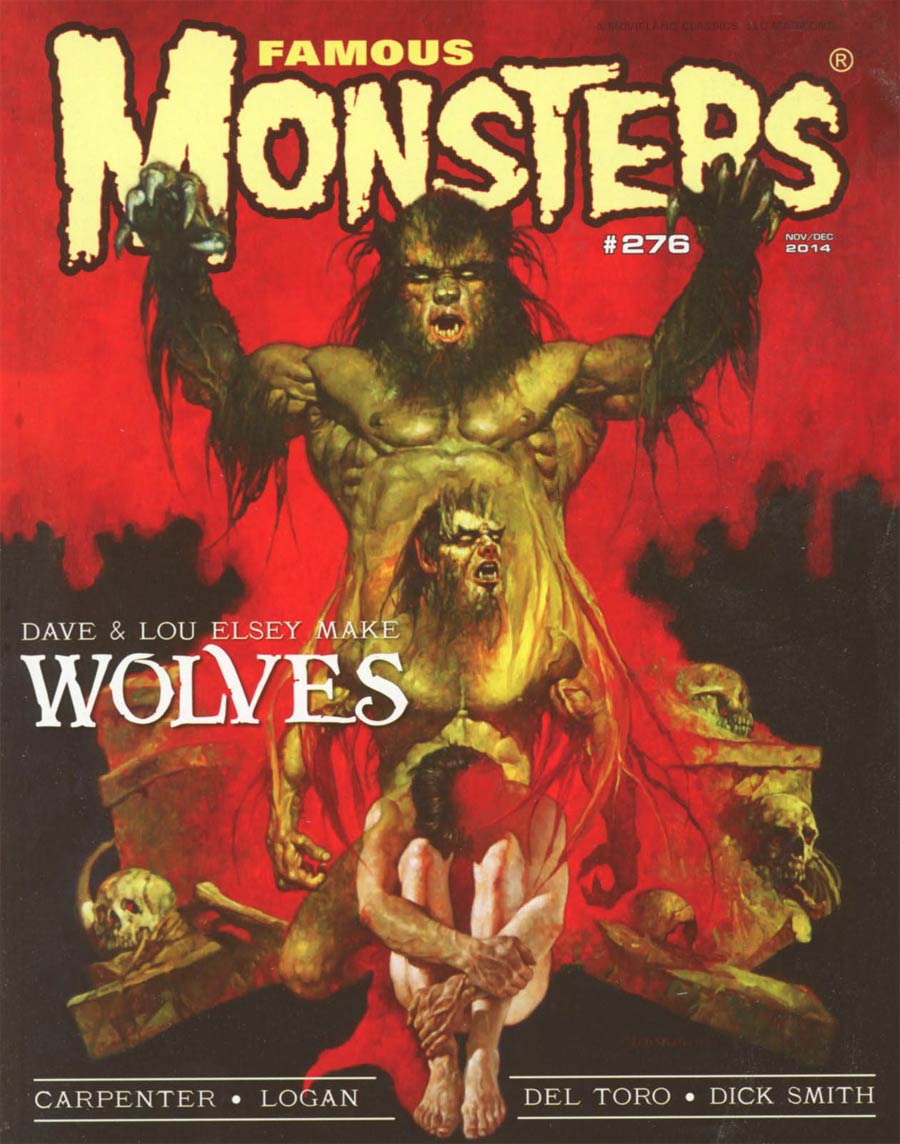 Famous Monsters Of Filmland #276 Variant Wolves Cover