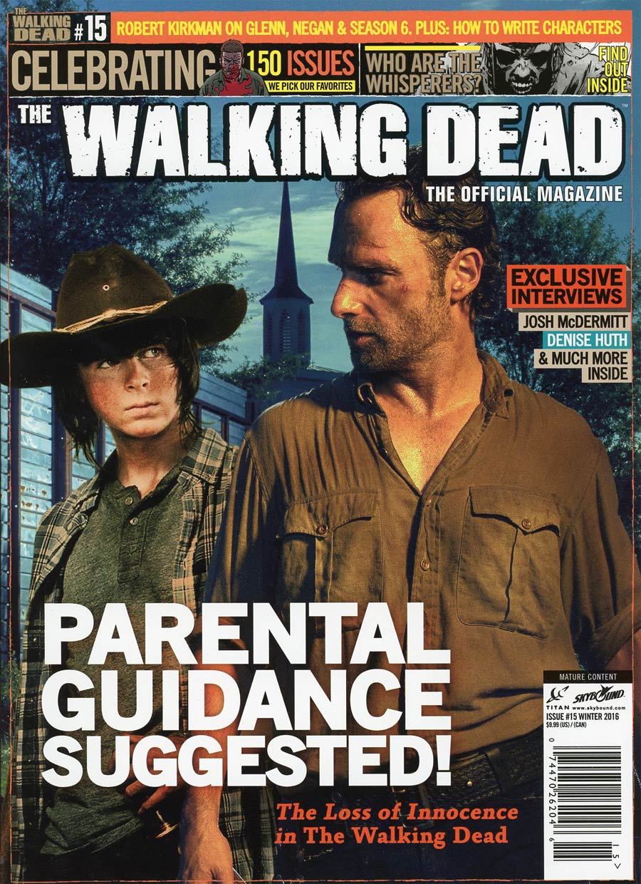 Walking Dead The Official Magazine #15 Newsstand Edition