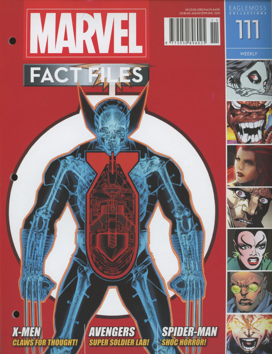Marvel Fact Files #111 Wolverine