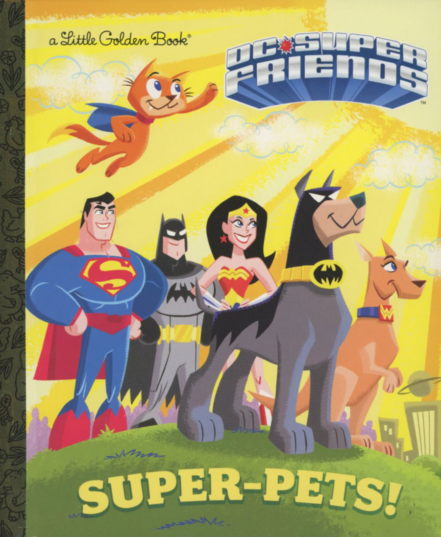 DC Super Friends Super-Pets Little Golden Book HC